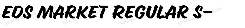 Eds Market Regular S字体转换